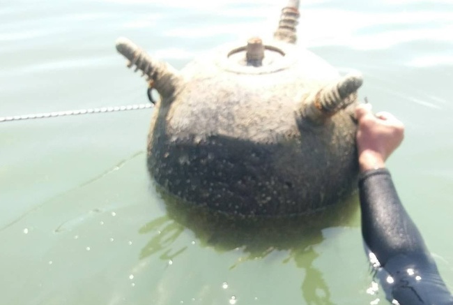 На Одещині підірвали дві морські міни