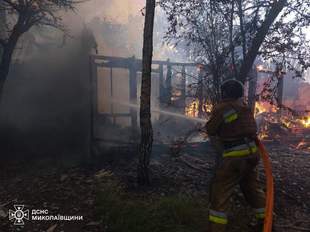 Рятувальники показали наслідки атаки зони відпочинку на Миколаївщині