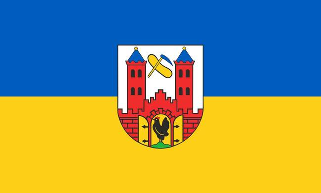 The flag of the city of Zul. Photo: Wikipedia