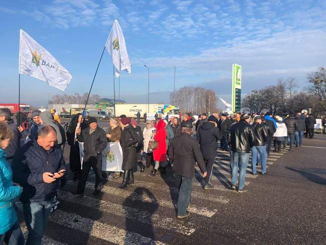 В Одесской области аграрии снова перекрывали трассу, протестуя против продажи земли