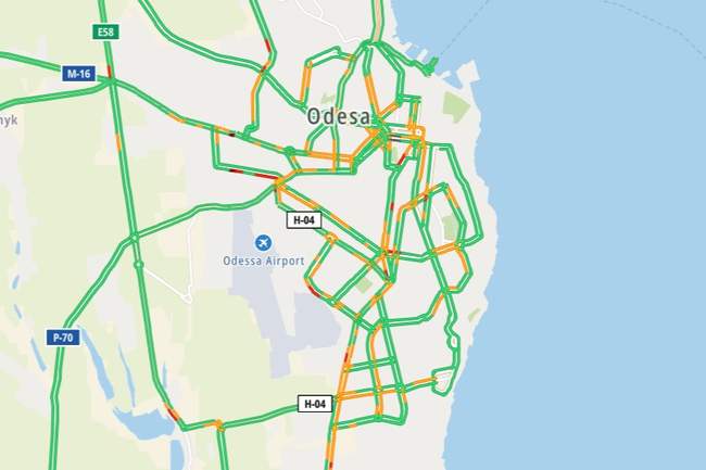 Три міста України опинилися в ТОП-10 за рівнем навантаження автотрафіку в Європі
