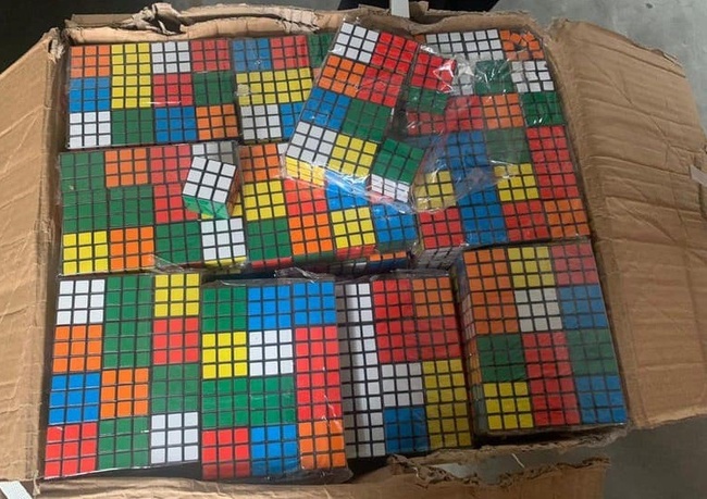 Контрабанда недели: одесские таможенники задержали поддельные кубики Рубика на три миллиона