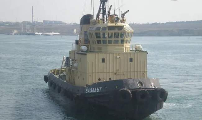 A tugboat in the port of Chornomorsk. Photo: USI