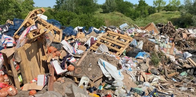 Екологічна інспекція оштрафувала сільську раду на Одещині через несанкціоноване звалище
