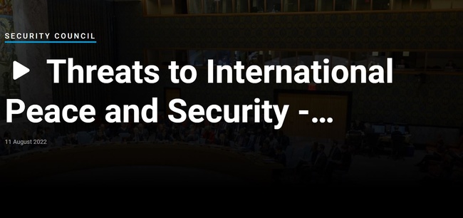Рада безпеки ООН скликала засідання через Запорізьку АЕС