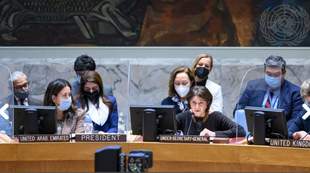 Emergency meeting of the UN Security Council on the humanitarian situation in Ukraine