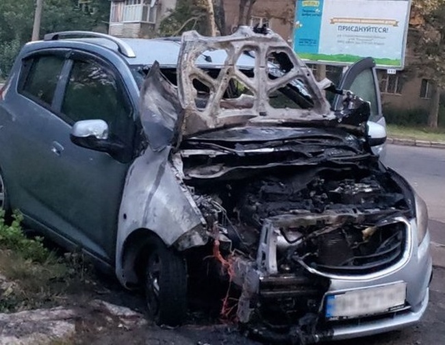 В депутатки Одеської міської ради вночі згоріла автівка