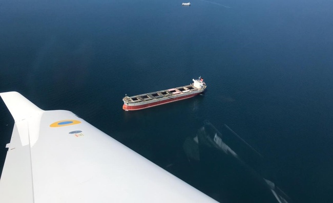 Капітана судна оштрафували за забруднення моря біля Чорноморська