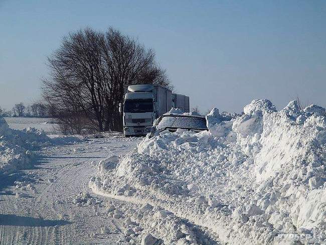 С понедельника в Одесской области ожидается похолодание и сильный снег