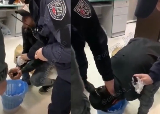 В Одесі працівники охоронного агентства познущалися з чоловіка в магазині (оновлено)
