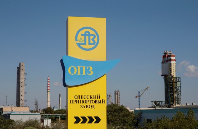 Одесский припортовый завод готовят к запуску в ноябре