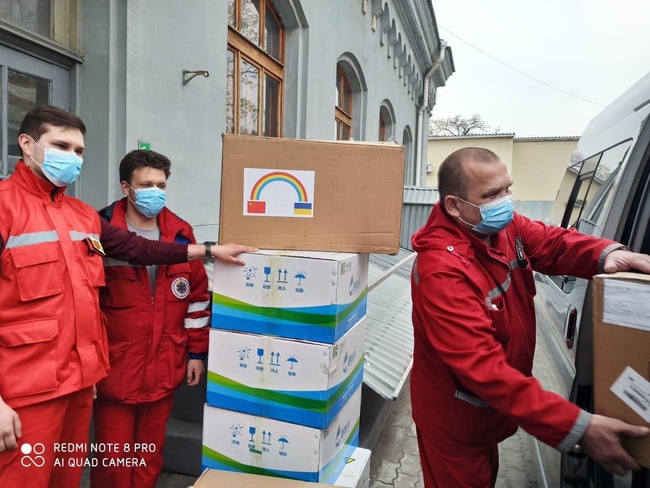 В Одессу прибыла партия средств индивидуальной защиты для медиков