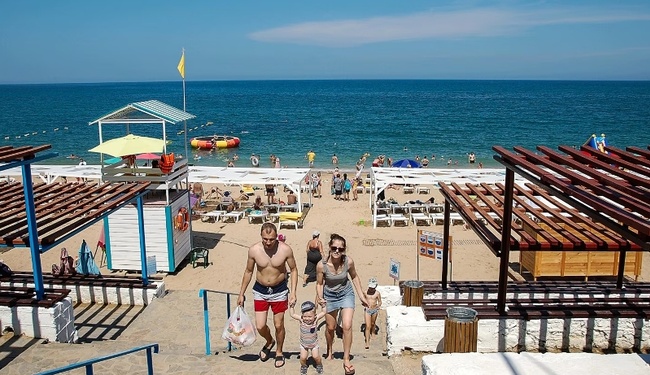 Пляж Учкуївка. Фото ілюстративне: Крим.Реалії