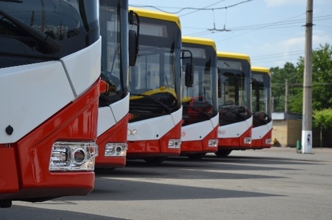 В Одессу прибыли шесть белорусских троллейбусов