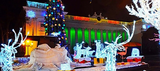 Одесский муниципалитет потратит почти 300 тысяч на празднование Нового года