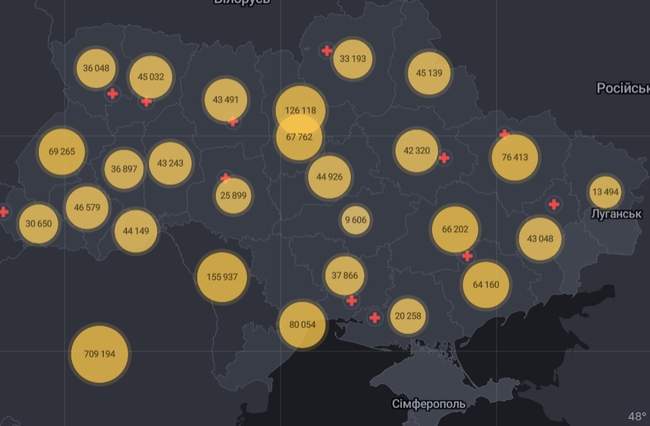 З початку пандемії в Одеській області зареєстровано 80 тисяч випадків COVID-19