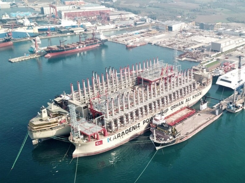 Державна компанія погодилася використовувати турецькі плавучі електростанції