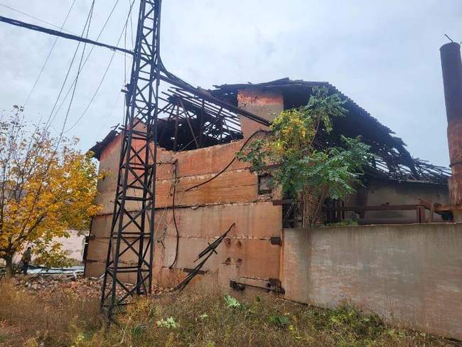 Наслідки обстрілу. Фото: поліція Херсонської області