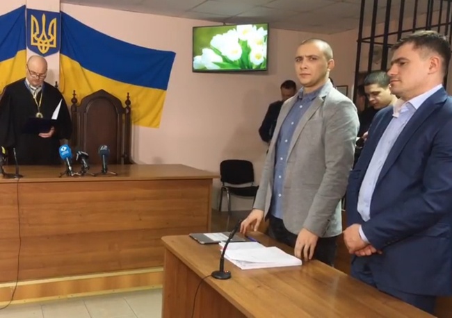 Одесского активиста Сергея Стерненко отправили под круглосуточный домашний арест