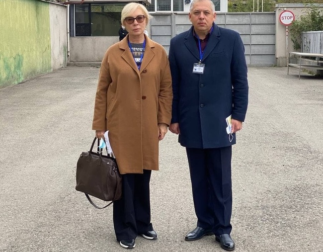 Українська омбудсмен відвідала ексголову Одеської обладміністрації в грузинській в'язниці