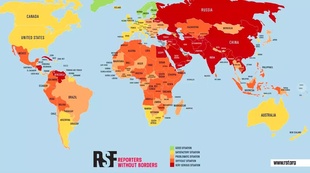 Україна піднялася у Всесвітньому рейтингу свободи преси