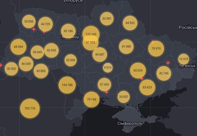 На Одещині зареєстровано 287 нових випадки COVID-19