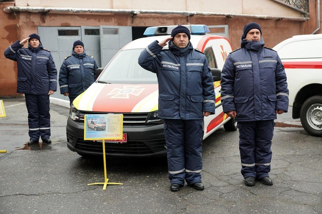 Спасатели Одесщины получили новую технику за счет прошлогоднего бюджета