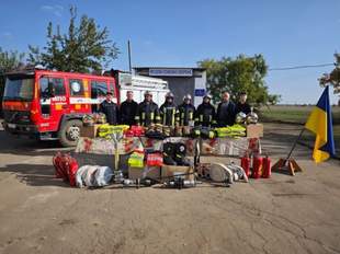 На Херсонщині створили черговий підрозділ місцевої пожежної охорони