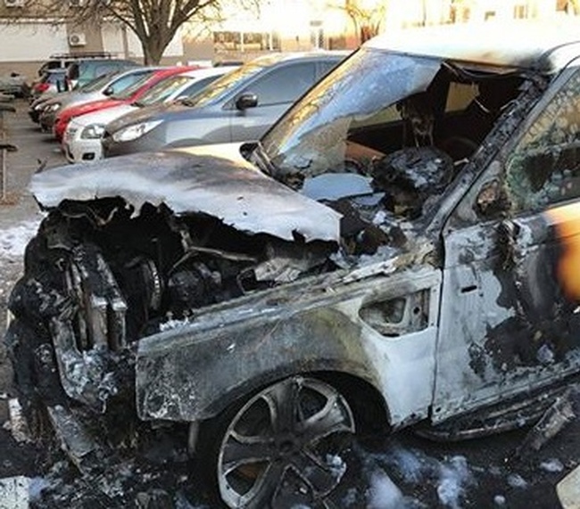 Депутату Одесского горсовета сожгли автомобиль, который он не указал в декларации