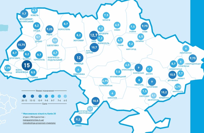 Одесса вошла в ТОП-10 инвестиционно-прозрачных городов
