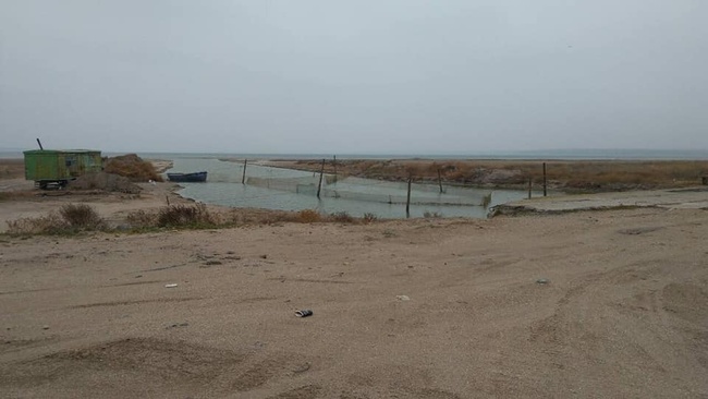 Штормы занесли песком канал за 100 миллионов, соединяющий Тилигульский лиман с морем