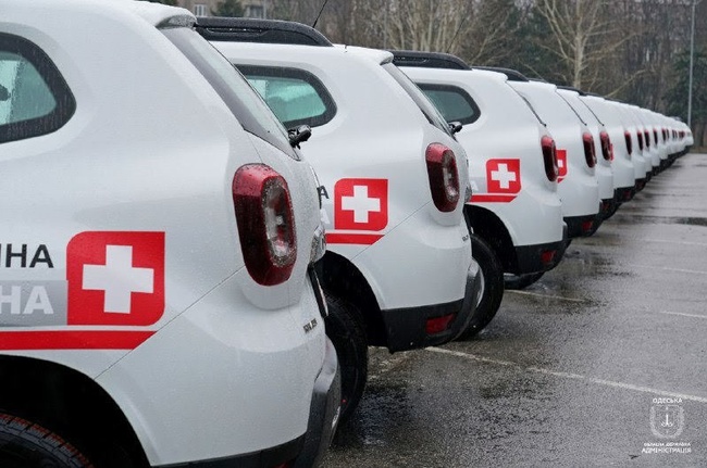 Для сільських медиків Одещини ОДА планує купити 42 автівки