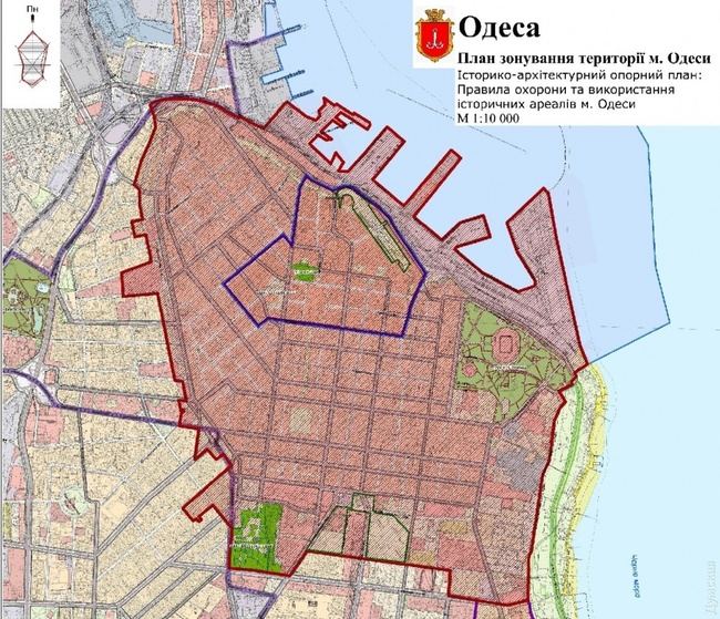 В Одессе выбрали корректора историко-архитектурного опорного плана города: сумма за работу - миллион