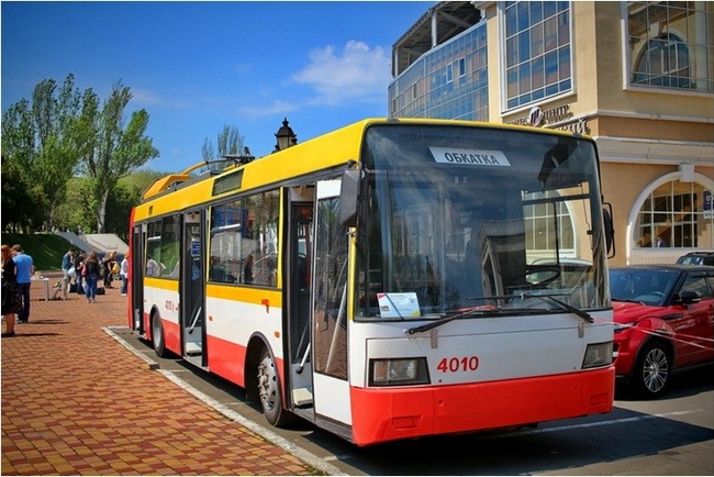 В Одессе завтра запустят первый электробус