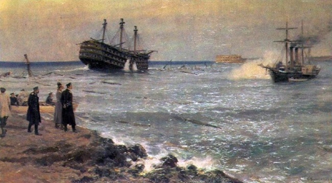І. Владіміров "Затоплення кораблів Чорноморського флоту ..."