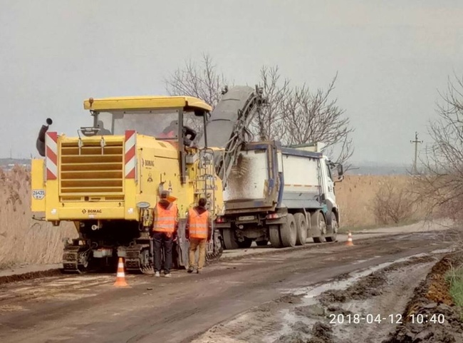 Дорогу між селом Кучурган і селищем Лиманське почали ремонтувати