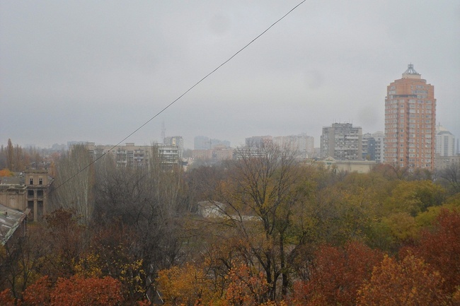 В Одессе - сильные пробки из-за тумана