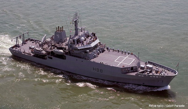 Британский корабль-разведчик вошел в Черное море