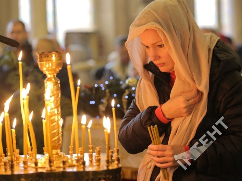 Одеські священники провели служби на Різдво