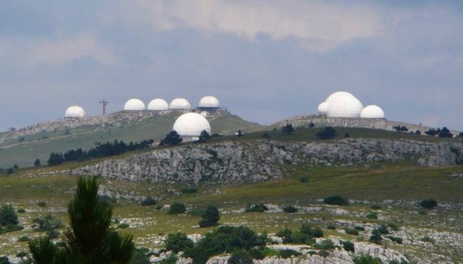 Радари на Ай-Петрі. Фото: ТГ-канал "Кримський вітер"