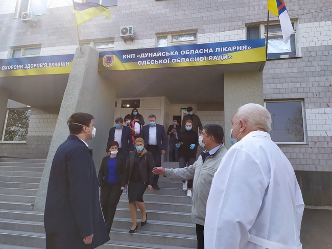 Глава Одесской ОГА проинспектировал готовность измаильских больниц к приему больных COVID-19
