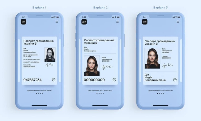 У Міністерстві цифрової трансформації створюють дизайн електронного паспорта