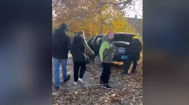 Фото: скріншот відео поліції Херсонської області