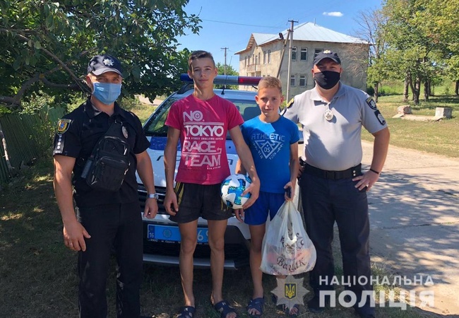 Два підлітки на Одещині допомогли розшукати поліцейським зниклу дитину
