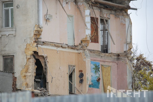 В Одесі обвалилася частина житлового будинку