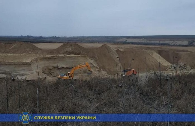 Нелегальная добыча полезных ископаемых в Одесской области нанесла ущерб государству почти на 50 миллионов