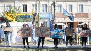 В Николаеве вышли на еженедельную акцию-напоминание о военнопленных