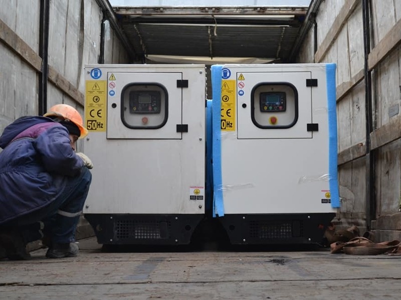 Грузія передала Миколаєву дизель-генераторні установки