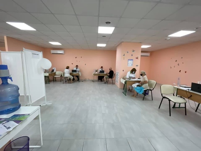 Парковий пункт вакцинації в Одесі працюватиме щоденно