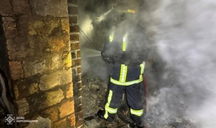 На Херсонщині під час гасіння пожежі виявили згорілого чоловіка